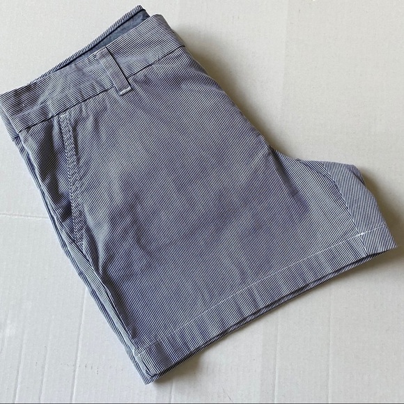 Tommy Hilfiger Pinstripe Chino Short Blue 10 - Picture 8 of 8